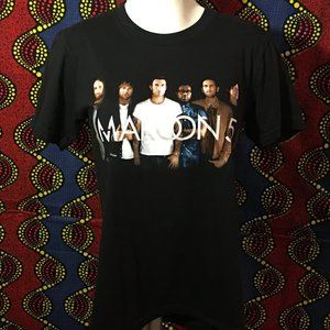 Maroon 5 - 2016 Tour - Vintage T-shirt - Black - S
